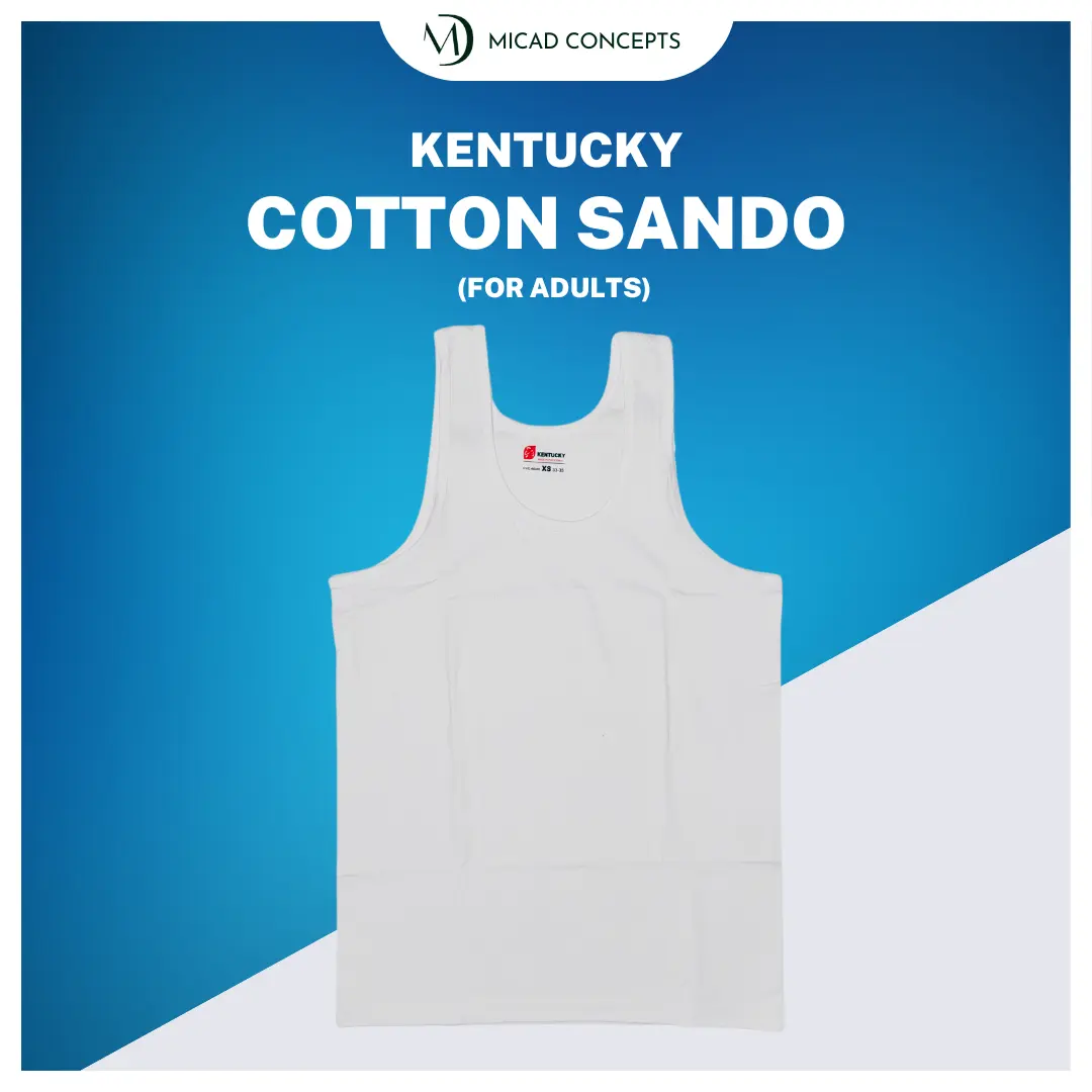 Kentucky Sando White For Adults 100% Original Kentucky