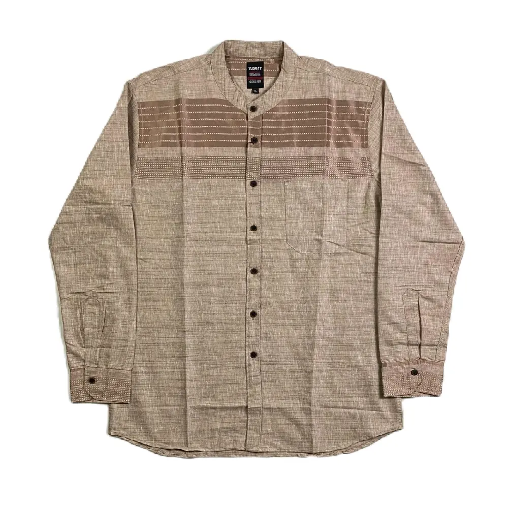 Koko Ar Rafi Kekinian Lengan Panjang Muslim Baju Koko Pria Kain Kancing Katun Madinah Dewasa Kurta Nyaman Motif branded ori Kombinasi santri Garis Lembut