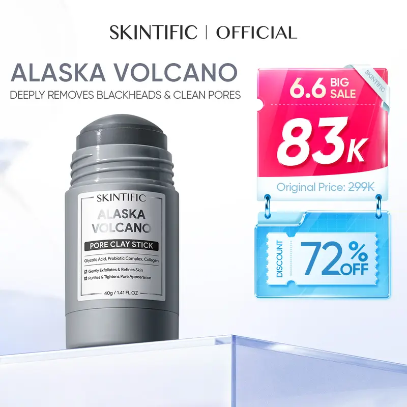 SKINTIFIC Alaska Volcano Pore Clay Stick 0