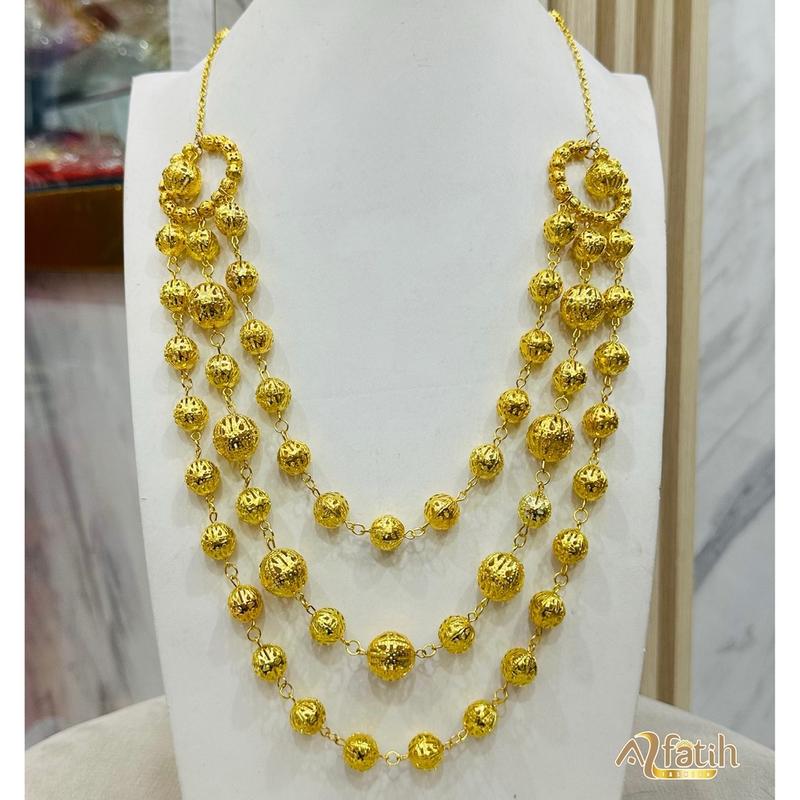 KALUNG BROS KOLARA SUSUN BUGIS EMAS GOLD PERMATA MUTIARA 2