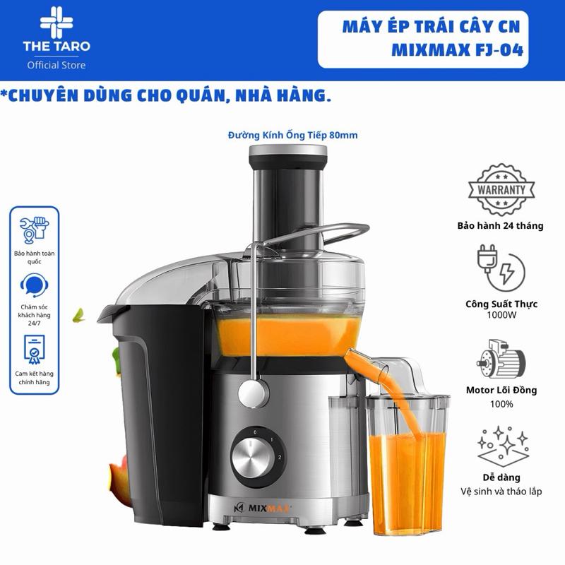 Máy Ép Trái Cây Công Nghiệp Mixmax FJ-04 | Công suất 1000 W