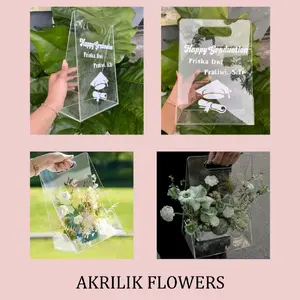 HAMEPERS AKRILIK / TAS AKRILIK BUNGA / TAS AKRILIK / TAS WISUDA AKRILIK / HAMPERS TAS AKRILIK