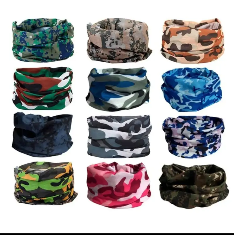 Buff Masker Bandana Multifungsi / Masker Motor Polos dan Motif 5
