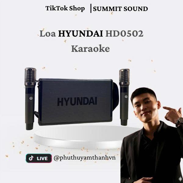 Loa HYUNDAI Loa Karaoke Xách Tay HD0502, Công Suất Lớn 1