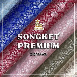 Bahan / Kain songket tenun semi Palembang 0.5 meteran kebaya songket PART 2