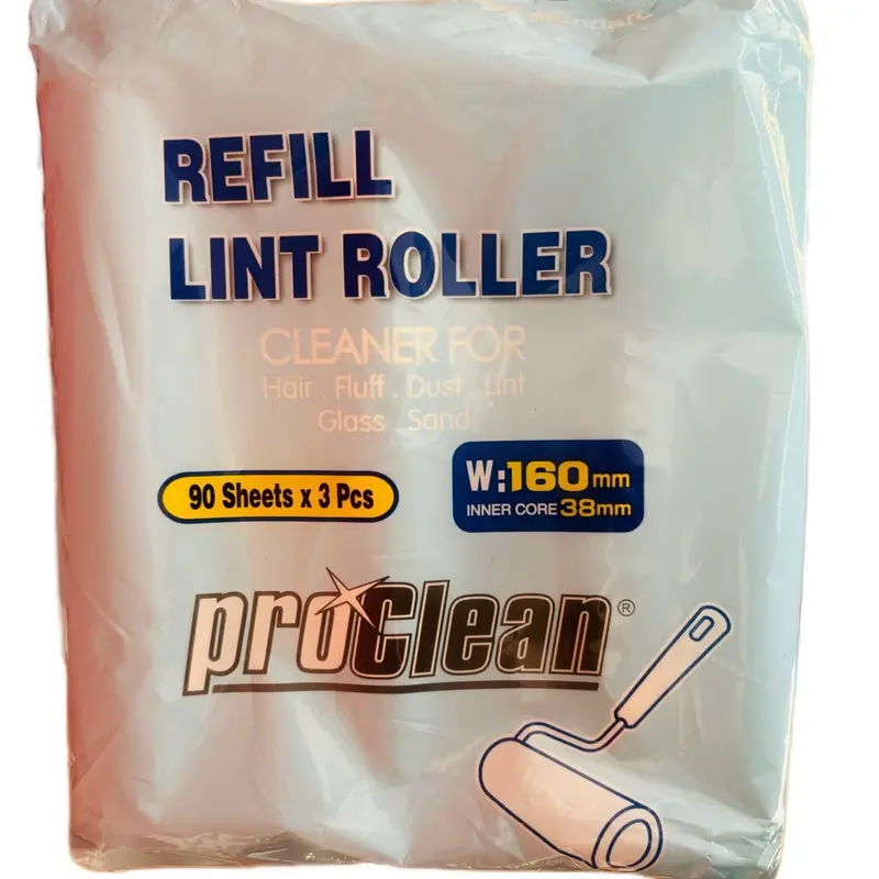 Proclean 16 Cm Set 3 Pcs Lint Roller Refill/pembersih Debu halus/pembersih rambut dan bulu hewan 4