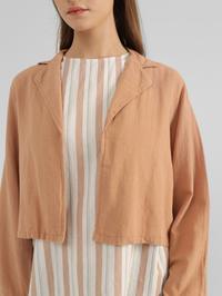 Gambar EXPAND Arvella 2 in 1 Blouse 015.51376TO.55 |Kemeja Wanita - Atasan Lengan Panjang - Orange, S dari expandofficial Kota Tangerang 2 Tokopedia