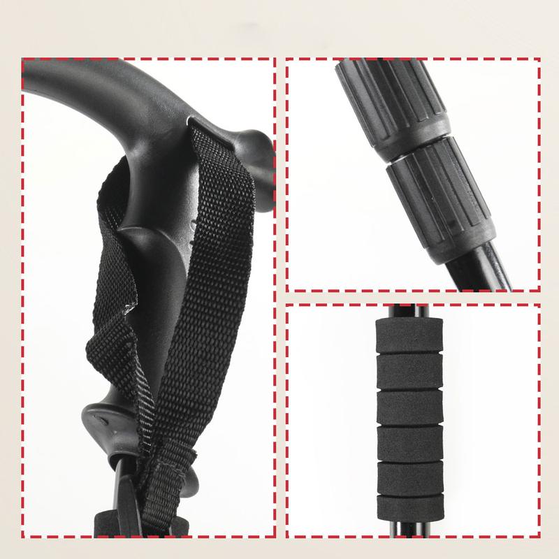 Alat Bantu Mendaki Alpenstocks Climbing Tool - Black 3