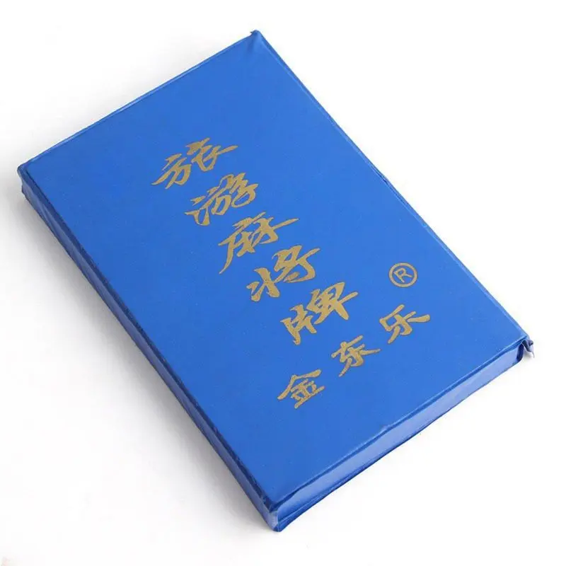 144Pcs/Set Mahjong Portable Mini Mahyong Mainan Traditional Chinese Board Game Travel 2