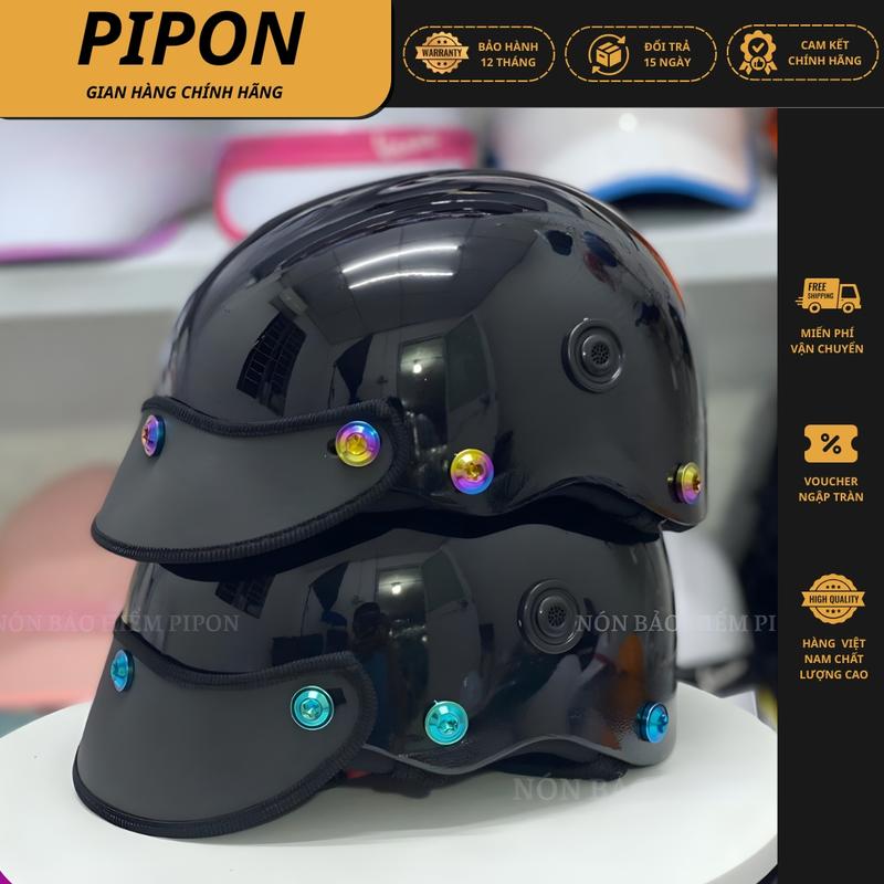  Mũ bảo hiểm ốc titan gr5  Nón bảo hiểm gắn ốc titan nửa đầu dành cho cả nam và nữ 