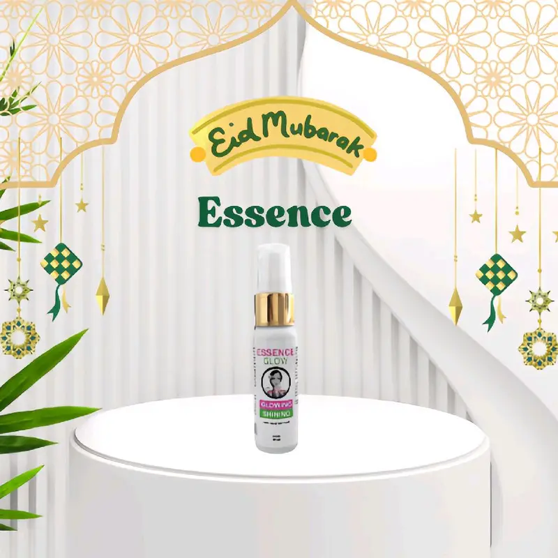ESSENCE ONESBC GLOWING Semua Jenis Kulit wajah Mencerahkan Aging Pencerah Bopeng Hitam 1