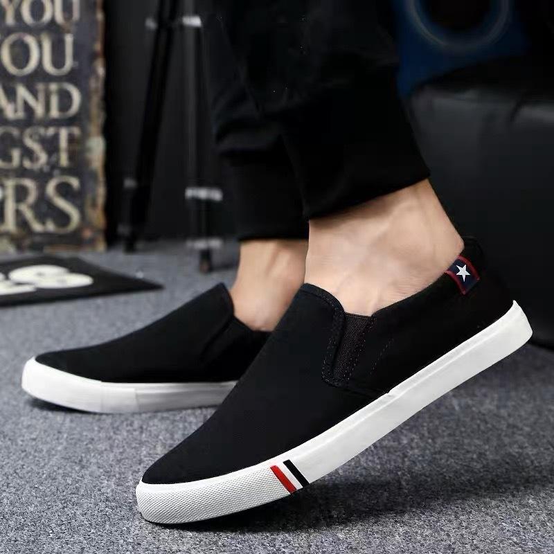 TIMUGA Sepatu Slip On Pria Kerja Sepatu Kantor Slop Pria Sepatu Cowok Slop Kasual Fashion KSC406 3