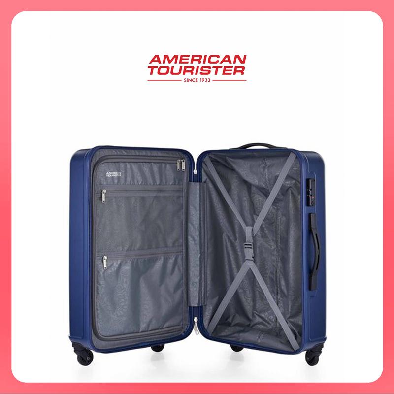 American Tourister Koper Hardcase Skytrac Medium 25 Inch - Navy 3