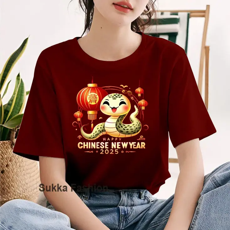 KAOS IMLEK ULAR 2025 / BELI 3 GRATIS HEADSET EXTRA BAS / KAOS GONG XI FA CAI / KAOS DISTRO / KAOS OVERSIZE / KAOS WANITA OVERSIZE/ KAOS COTTON 30S / KAOS WANITA / KAOS PRIA / WANITA IMPORT / KAOS WANITA KEKINIAN / KAOS WANITA KOREAN STYLE LENGAN PENDEK 4