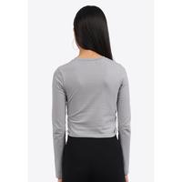 Gambar COLORBOX Long Sleeve Top with Side Ruched I-TLKKEY125F613 Grey - Grey, S dari Colorbox Indonesia Kota Bekasi 5 Tokopedia