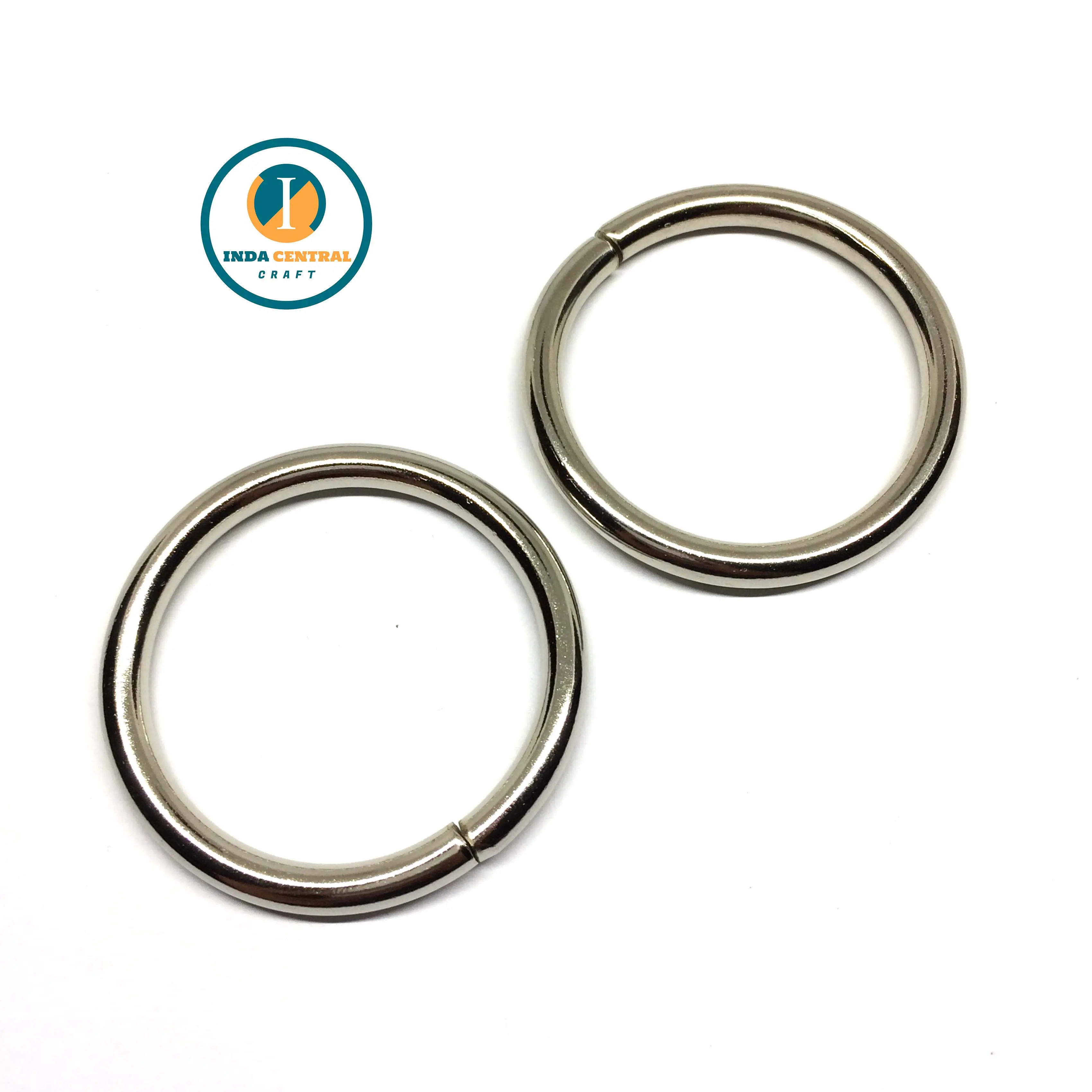 Ring O Bulat Diameter Dalam 4.0 cm Bahan Besi Tebal Silver ECER Satuan