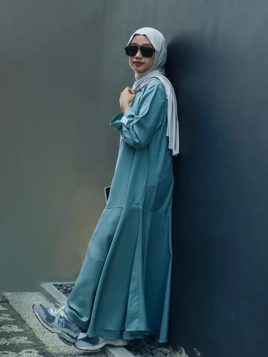 Baju Muslim Wanita Erina Dress Gamis Gamis Shakila