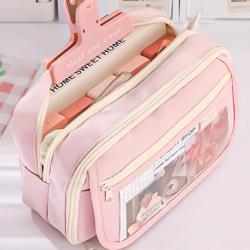  【SALE SỐC Hộp Bút Đa Năng Dễ Thương - Ngăn Đựng Bút Học Sinh Để Bàn Dung Lượng Lớn 