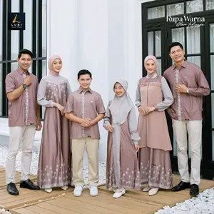 ARUNIKA FAMILY SARIMBIT 2026 ROSE BY LUBI FASHION