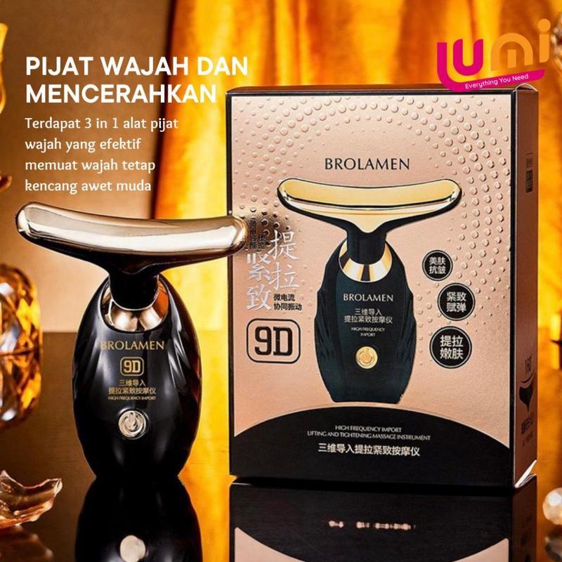 Alat Pijat Wajah Pengencang Kulit Portable Leher Mata Meniruskan Muka Pipi Elektrik Brolamen  Terbaru Viral Murah 1