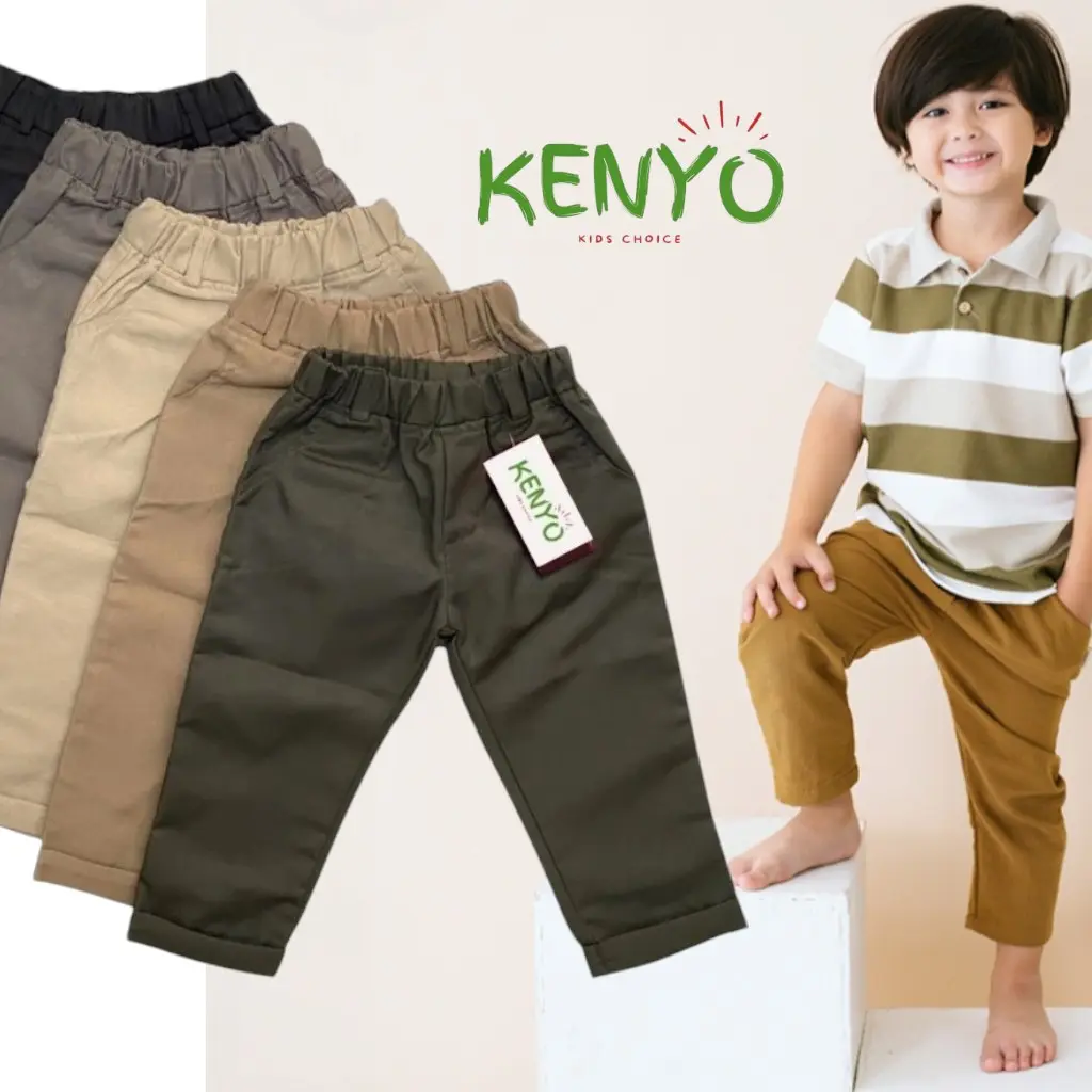 Celana Panjang Chinos Anak Kenyo 2-6 Tahun Chino