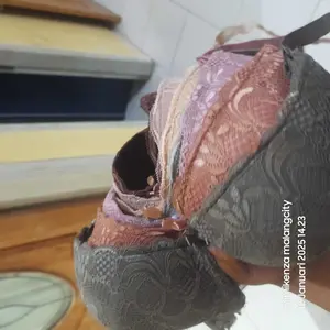 Promo 3 PCS ! BH Bra Kawat Push Up Busa Tebal Renda Cantik Cup B Kait 3 | Size 38 40 42 44 46 48