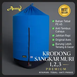 Krodong Murai Batu AVES Premium – Bahan Kaos PE 45 Tebal Halus & Adem Ukuran 1 2 3