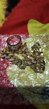 Product Review of gelang sisik naga Titanium bonus cincin permata satu anti karat anti luntur from R**Y ** 0