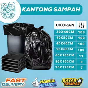 Plastik Kantong sampah  Lentur Tidak Mudah Sobek Anti Bocor