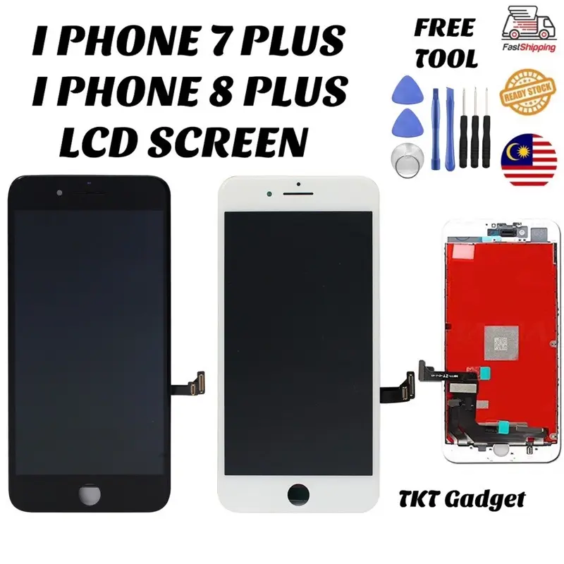 LCD SCREEN DISPLAY FOR I PHONE 7 PLUS / 8 PLUS ( AA Quality)