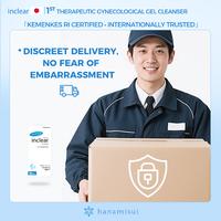 Gambar [OFFICIAL] Inclear Gel Pembersih Kewanitaan – Anti Gatal, Anti Bau | Bersertifikat AKL | 100% Resmi & Original Jepang - 1 Pcs dari Hanamisui.id Kab. Tangerang 4 Tokopedia