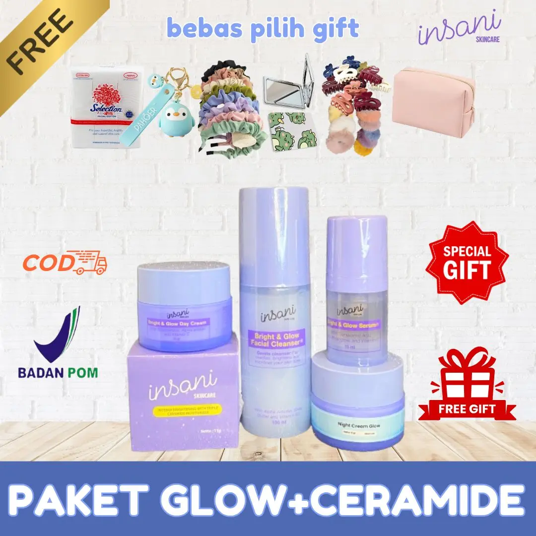 PAKET GLOW KLINIK+CERAMIDE INSANI SKINCARE - INSANI SKINCARE OFFICIAL