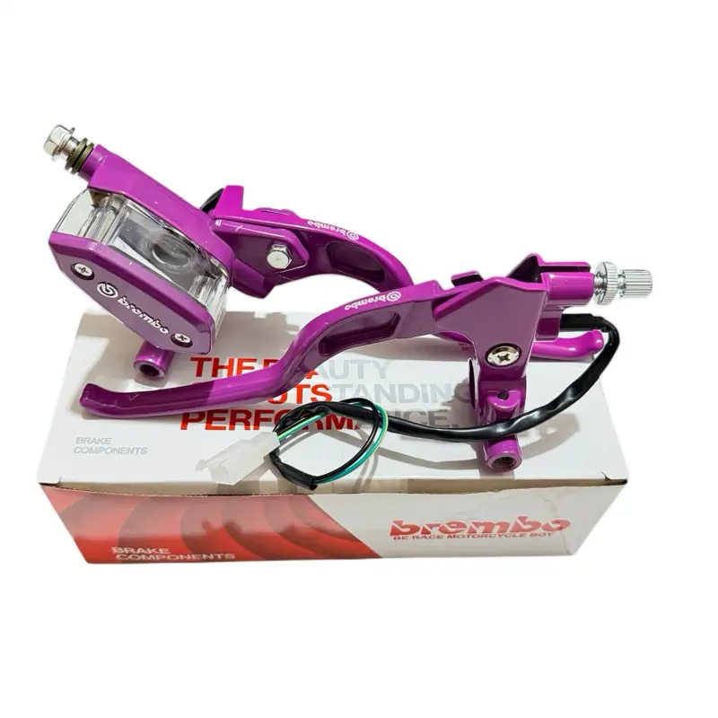 master rem kotak/oval VIOLET 1set kiri kanan universal semua motor