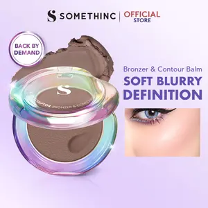 SOMETHINC Clay Sculptor Bronzer & Contour Balm - High Pigmented, Mudah Digunakan, Bronzer Pemula