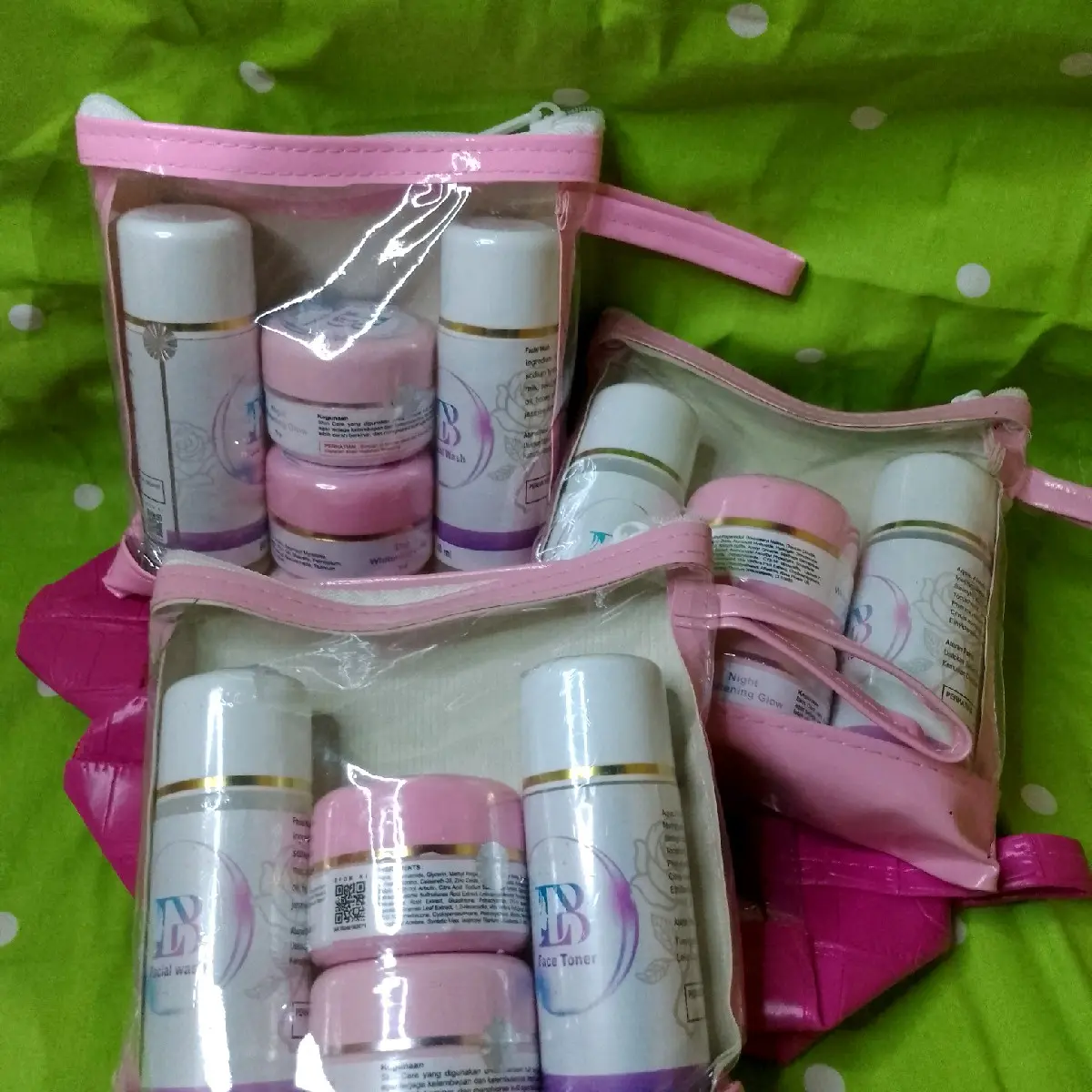 3 paket Linda beauty whitening flek dan kusam Wajah Mencerahkan