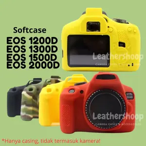 Case EOS 1200D 1300D 1500D 2000D Cover Rubber Softcase Karet