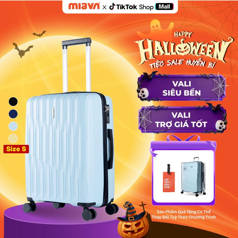 Vali kéo du lịch cao cấp Larita Aly Size 20 (Size S) – xách tay 7kg–12kg, nhựa PP siêu bền, khóa TSA, bảo hành trọn đời