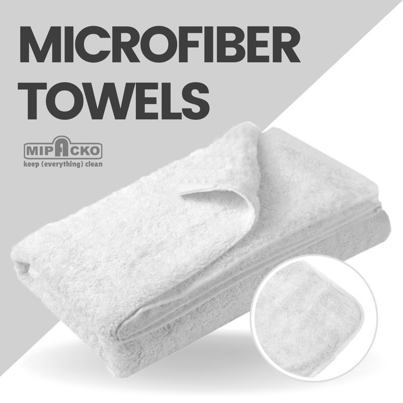 Mipacko Kain Handuk Mandi Dewasa Microfiber Pria Wanita Anak handuk  murah towel 7
