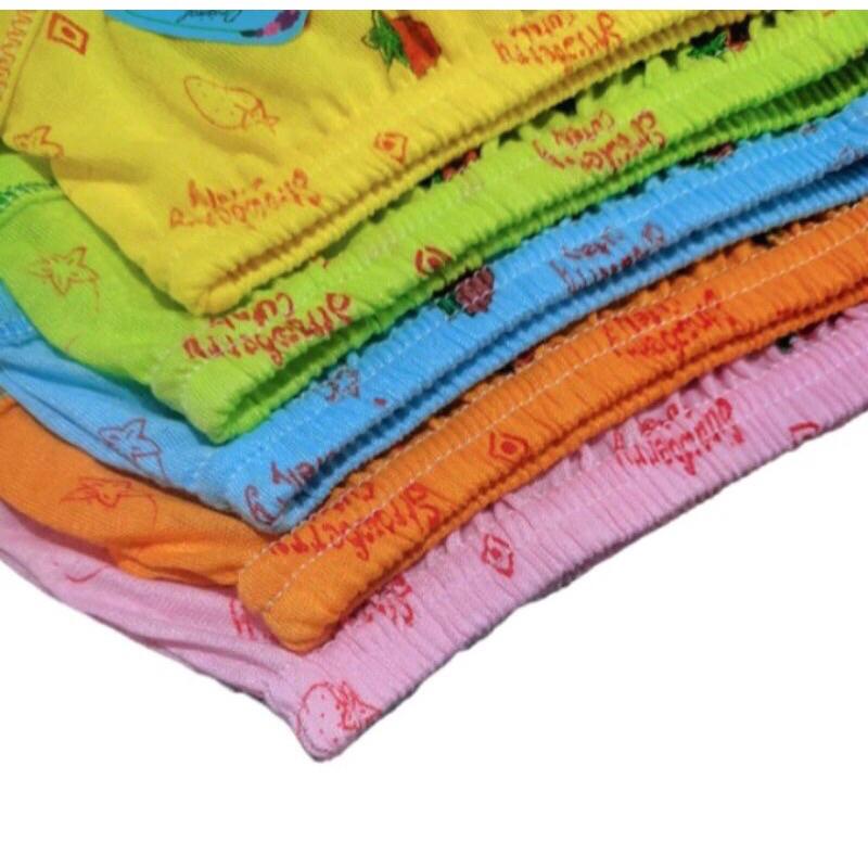 IYYO KIDS | PK86 Grosir 12Pcs Celana Dalam Anak Cewek 3-4 Tahun Strawberry Pony / CD Anak Murah / CD Anak Perempuan Murah 4