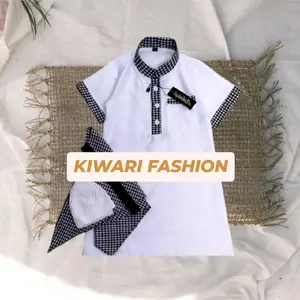 Kiwari Fashion - Jubah Bayi Umur 0-2 Tahun, Jubah Aqiqah Bayi, Jubah bahan Katun adem, Koko