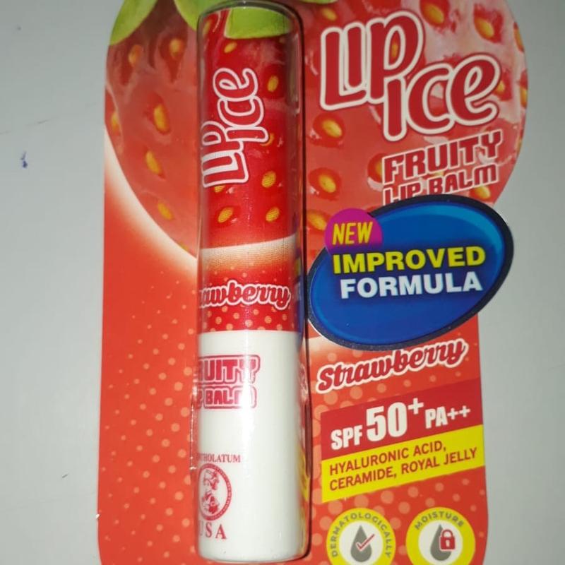 Lip ice fruity lip balm strawberry SPF 50 1