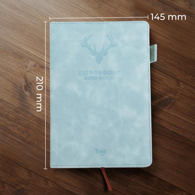 Buku Catatan Harian Cowok Cewek Buku Jurnal Hardcover 360 Halaman dengan tempat pulpen Magnetic non magnetic buckle A5 Paper Stationery 5