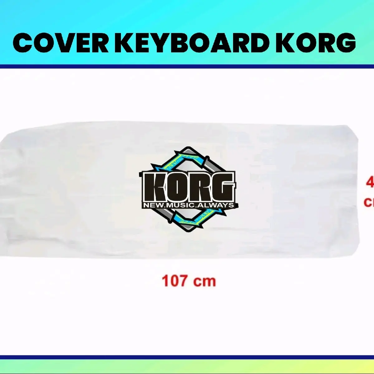 cover penutup keyboard KORG