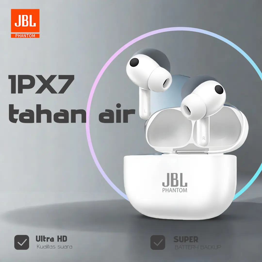 Tai nghe nhạc Bluetooth không dây, JBL RT-33pro, Thích hợp cho trò chơi, thể thao, chống thấm nước sâu, tuổi thọ pin dài, tai nghe âm trầm nặng, nút tai trong, năm 2025