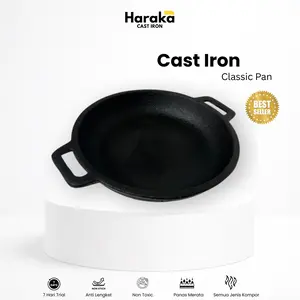 Haraka Classic Pan Cast Iron