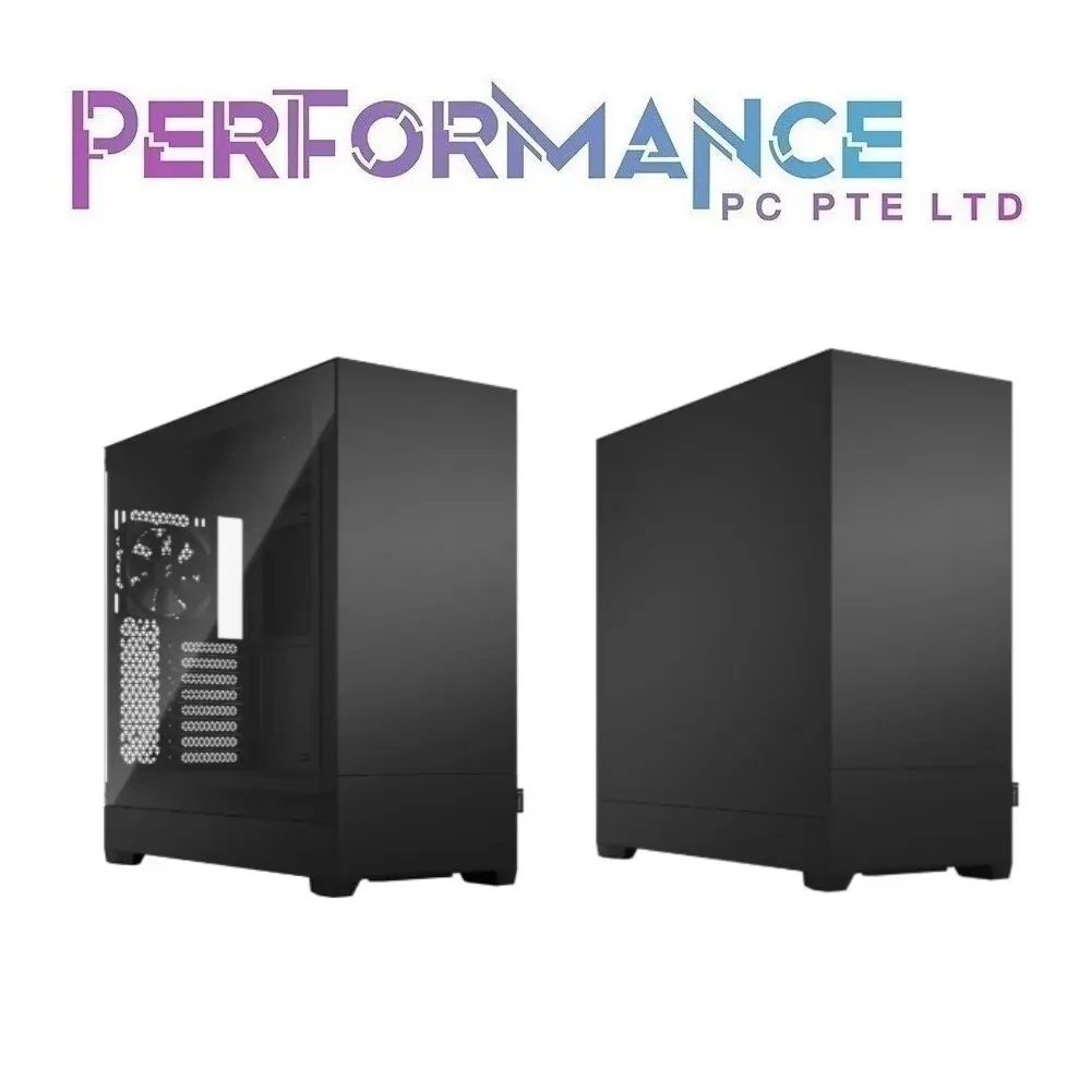 Fractal Design Pop XL Silent Black Solid / TG Clear Tint Desktop Casing / Chassis (2 YEARS WARRANTY BY CONVERGENT SYSTEMS PTE LTD)