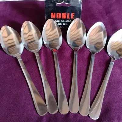 SENDOK MAKAN NOBLE - SENDOK STAINLESS STEEL TEBAL 1LUSIN ISI 12 PCS SENDOK DEWASA