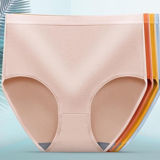 M-2XL plus size Women's panties High Waist ,Comfortable,Breathable Seamless Antibacterial Underwear 1