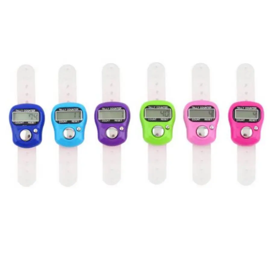 Tasbih Digital Mini Alat Hitung Elektronik Finger Counter Mini