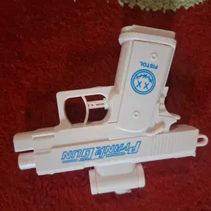 KTS-Mainan Air Prank Dua Arah Kreatif Plastik Tembak Tembakan Water Gun Jahil Teman